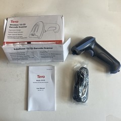 Blue Tera Industrial 1D/2D Wireless Barcode Scanner Model D5100 Bluetooth USB