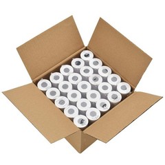 50 Rolls 21/4&Prime;x85&prime; Thermal POS Cash Register Receipt Paper 1Ply Bond