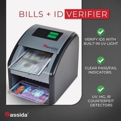 Infrared Counterfeit Detector – Pass/Fail Display