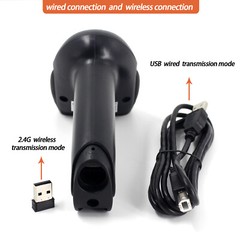 Bluetooth Wireles Barcode Scanner, Symcode Handheld CCD Cordless Barcode Scanner