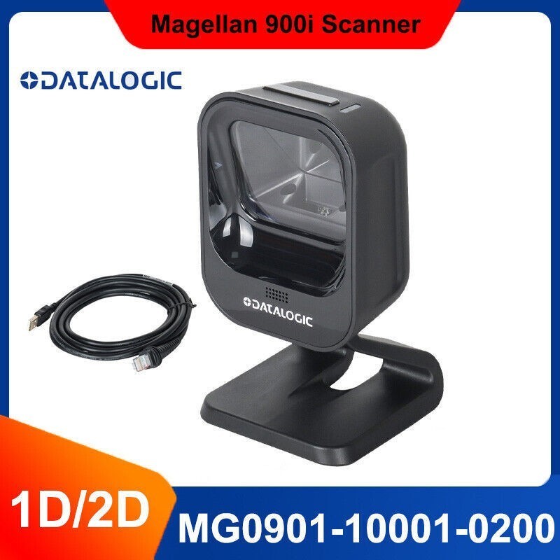 Datalogic MAGELLAN 900i 1D/2D Desktop Barcode Scanner w/ Stand MG0901-10001-0200