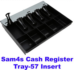 Cash Drawer Insert Money Tray 57, 5 Bills and 5 Coins, Compatible with ER-5200,