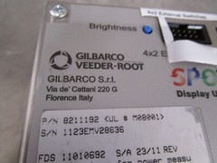 GILBARCO E8211192 M08001 VEEDER-ROOT SPOT DISPLAY UNIT