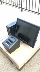 15&Prime; Touchscreen All In One POS System Restaurant Point Of Sale 1 Printers