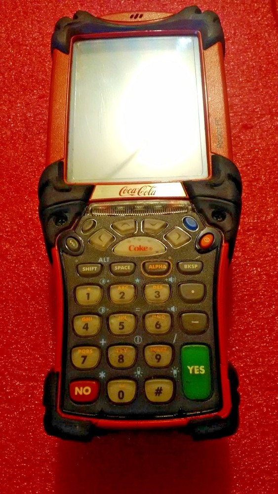 Coca cola Symbol Motorola MC9060 scanner USED