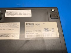 Epson TM-T20II Serial USB POS Receipt Printer M267D w/AC Adapter – Missing Cover