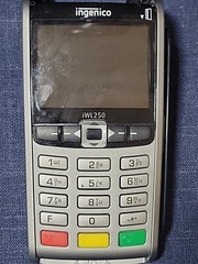 Ingenico iWL250 LCD Display Wireless Credit Card Reader • For Parts Only • X3