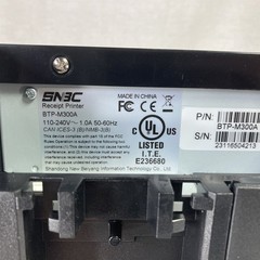 SNBC BTP-M300A POS Receipt Thermal Printer w/ Power & USB Cable