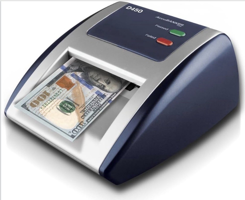 AccuBANKER D450 Counterfeit Money Checker Machine