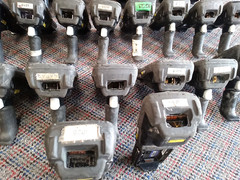 Lot Of 26 Psion Zebra Omnii XT15 7545MBW Barcode Scanner Untested As Is