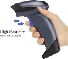 NETUM M5S 2D QR Barcode Scanner USB Wired w/ Stand