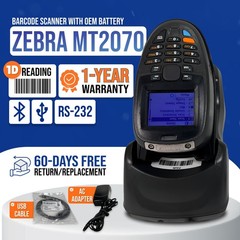 ✅Zebra MT2070-ML4D62370WR Barcode Scanner w/STB2078 Base & Kit 1 YEAR WARRANTY!⚡