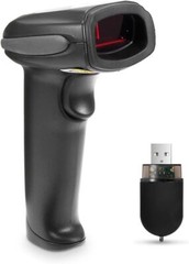 2.4G Wireless & USB Wired Handheld Visible laser Barcode Bar Code Scanner Reader