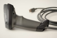 **ZEBRA DS2208 2D USB BARCODE SCANNER W/ GOOSENECK STAND & USB CABLE DS2208-SR**