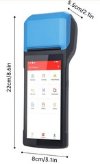 Bisofice 4G Handheld PDA POS Android 13.0 Receipt Printer 2GB+16GB, Camera…
