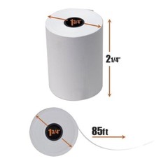 200 Rolls 2 1/4&Prime; x 85&prime; Cash Registers Credit POS Receipt Thermal Paper Lables