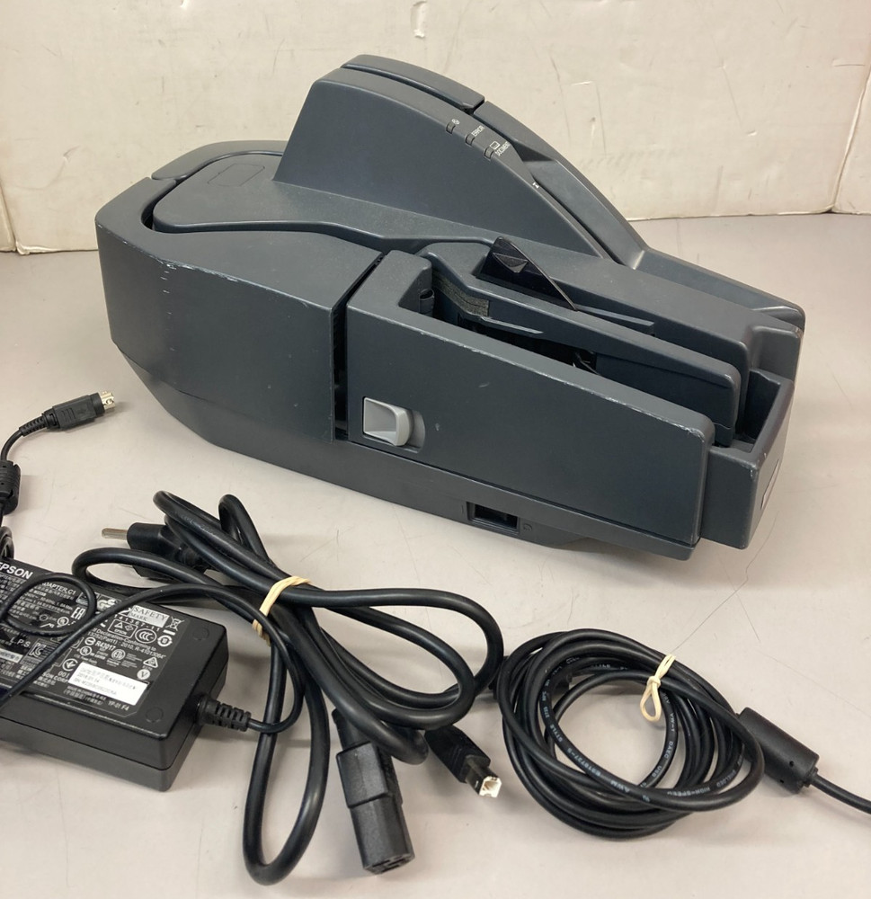 Epson TM-S1000 CaptureOne Single-Feed Check Scanner Model M236A w/ PS-180 power