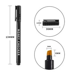Counterfeit Money Bill Detector Pen – Easy to Use and Reliable Universal…