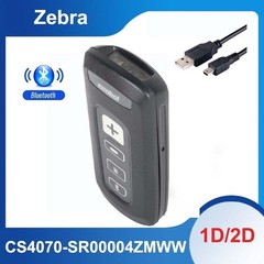 Symbol CS4070-SR00004ZMWW Bluetooth Barcode Scanner 1D 2D Imager with USB Cable