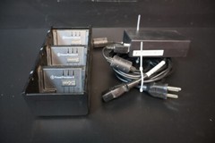 Zebra P1090784 3-Slot Battery Charger w/ Power Cord