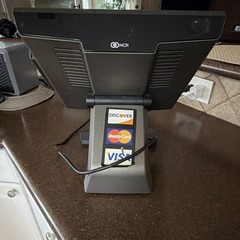 NCR P1230 Series Restaurant POS System Terminal Model P1230 M/N 7743-0048-8801