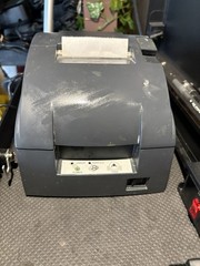 Epson TM-T88 Thermal Receipt Printer w/ Power Cord & Ethernet – Tested – Dirty