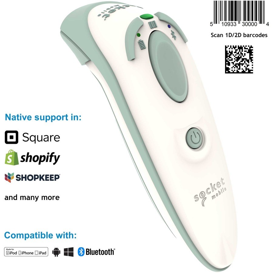 Socket Mobile DuraScan D745 Durable Healthcare 1D/2D Barcode Scanner CX3861-2892