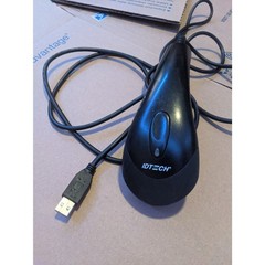 ID TECH ValueScan CCD Barcode Scanner USB Black IDBA-4244MRB