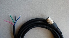 Honeywell LXE VM1054CABLE Straight Connector DC Power Cable for VM1/VM2/Thor
