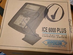 Hypercom Ice 6000 Plus information and transaction platform card reader