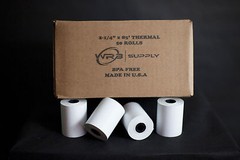 WRB Supply Thermal Paper Rolls 2 1/4 x 85 ft. (50 rolls /case)