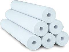 6 Rolls A4 Quick-Dry Thermal Paper (210Mm/8.27&Prime;Width/7.6M Long,Φ1.18&Prime;) for Porta