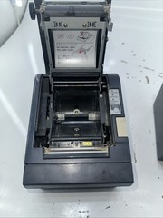 2 Micros Epson TM-T88II M129B Thermal POS Serial Printer No Power Supply