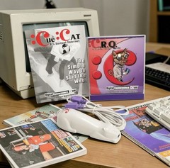 CueCat Barcode Reader Via PS/2 Keyboard Port Complete Original Sealed Packaging.