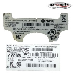 Zebra Symbol LI4278 Scanner Kit – Small Imperfections
