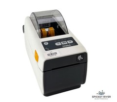 Zebra ZD411 Direct Thermal Barcode Label Printer USB/Bluetooth – White