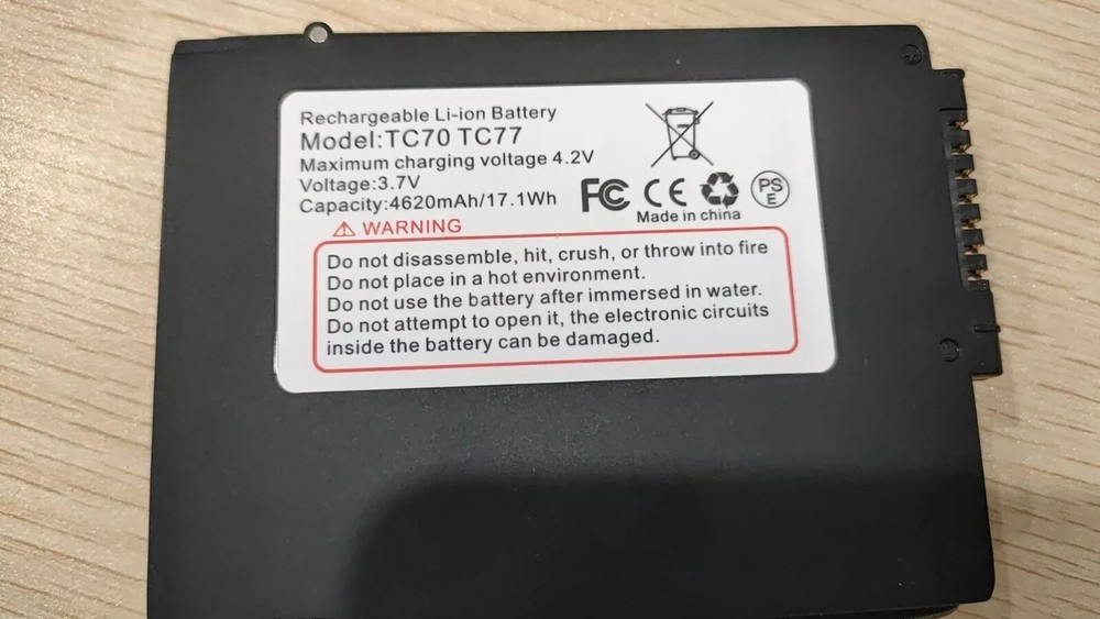 NEW 4620mAh Battery for Zebra TC70 TC75 TC7X BT-000318 BTRY-TC7X-46MPP-01 US