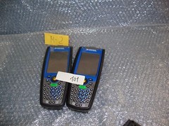 3 units motorola scanners f3125a for parts only without battery