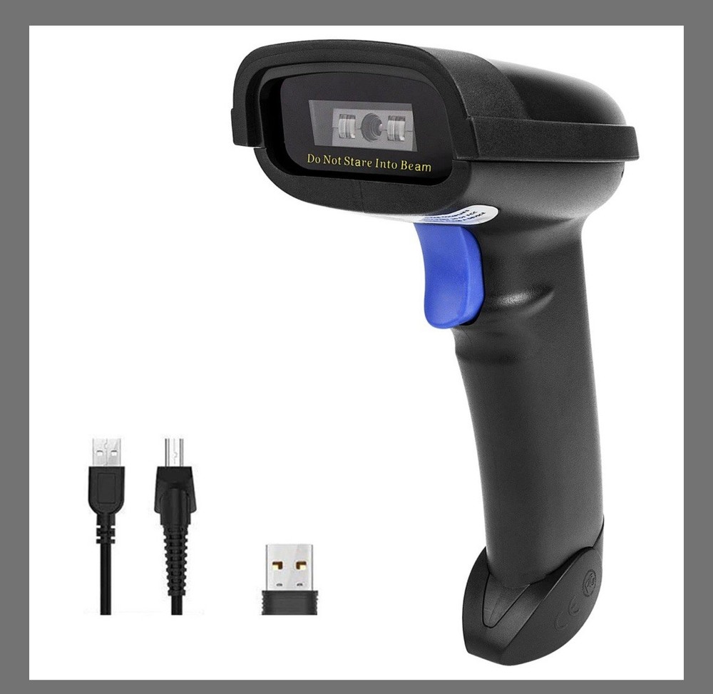 NETUM 2D Barcode Scanner Compatible with 2.4G Wireless Bluetooth & USB Wired