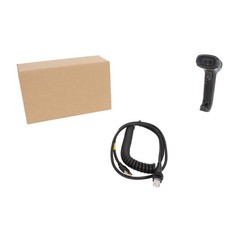 1250G-2USB-1 Honeywell Voyager Handheld Bar Code Reader-Black-Wired-Laser, USED
