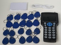 Smart RFID NFC Copier,10 Frequency Handheld 10 Keychain &10 UID Keychain: 8A2