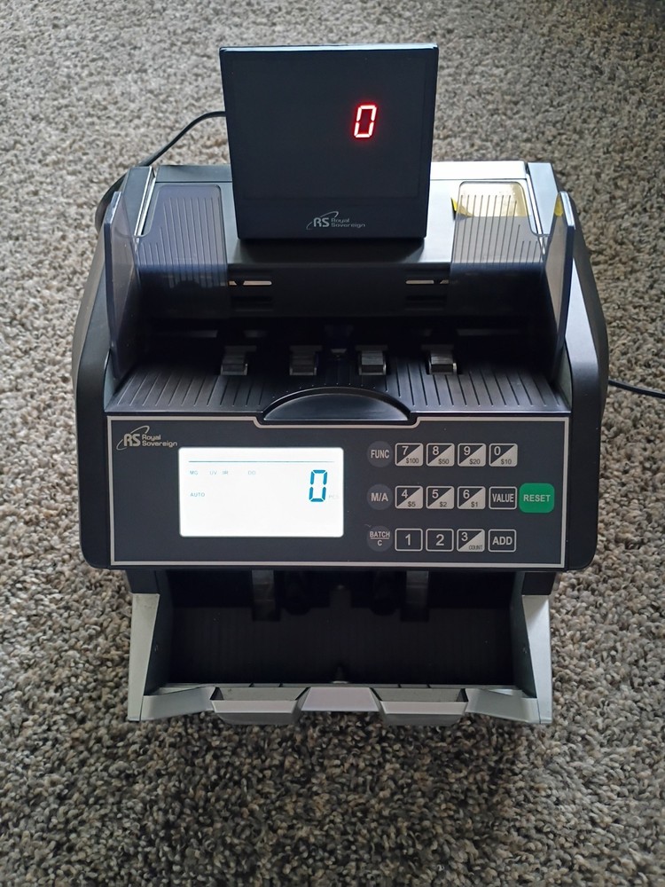 EUC Royal Sovereign Digital Commercial Bill Counter RBC-E105-ADBK