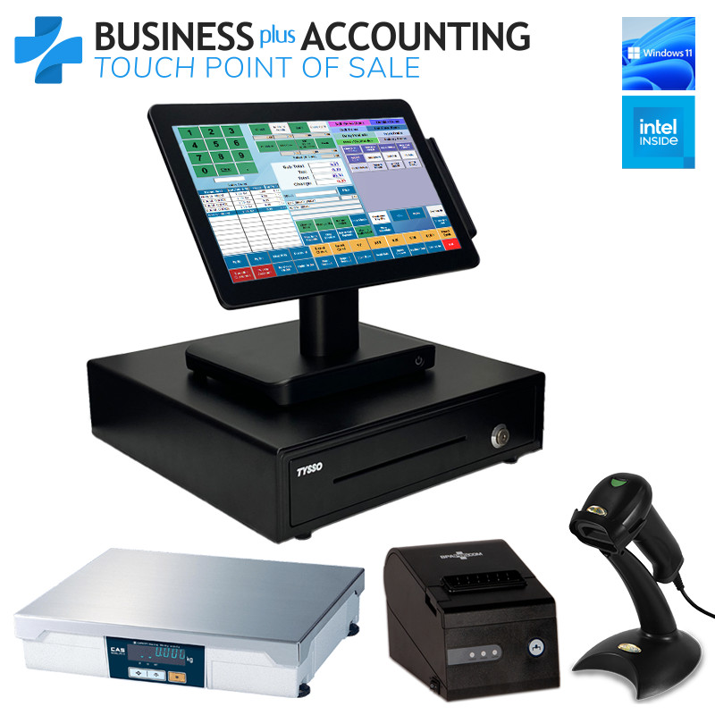 BPA Elite III Grocery POS with CAS Scale