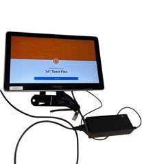 Toast Flex POS 14&Prime; Kitchen Display Touch Screen Monitor w/Wall Mount