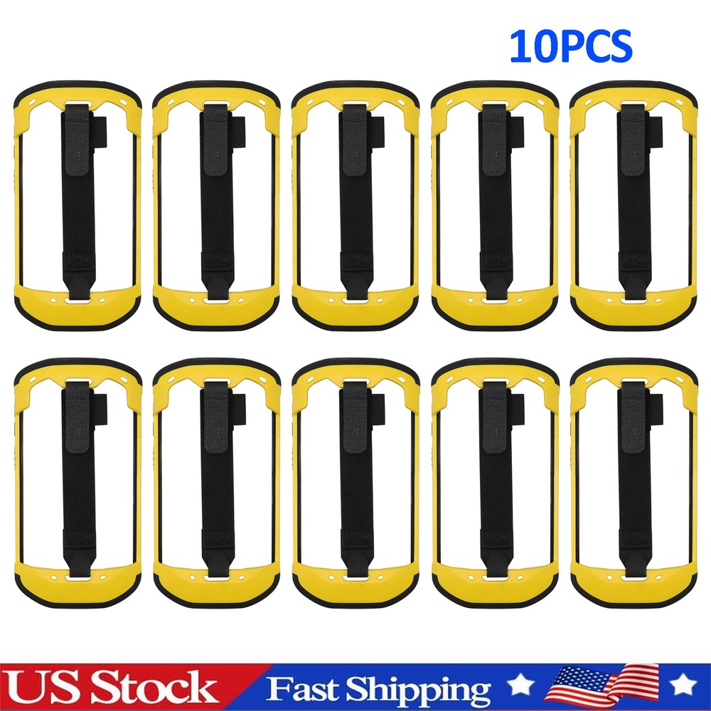 10Pcs Upgraded Protective Cover Case for Zebra TC51 TC52 TC56 TC57 TC510K Yellow