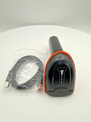 TERA 5100 Wireless 1D Laser Barcode Scanner 2.4GHz USB IP54 Orange