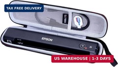 Hard Case for Epson Workforce ES-50/55R/60W/65WR & DS-30/70/80 & Epson RapidRece