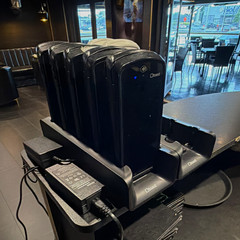 Toast Go 2 Restaurant POS Handheld Terminals w/ Multi-Bay Charging Dock, B/W