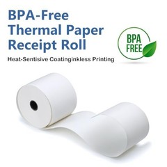 12 Rolls Thermal Paper 2 5/16&Prime; x 400&prime; BPA Free for POS Systems – Receipt Rolls