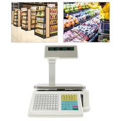 Electronic Label Printing Scale Thermal Printer Price Computing Scale 0.2-30kg